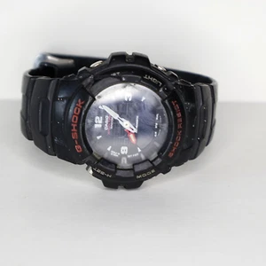 Casio G-100 2327 G Shock Watch Red Black - PARTS / REPAIR - PLEASE READ - Picture 1 of 8