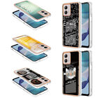 For Motorola G53 E13 E40 E20 Painted Pattern Silicone Back Case Phone Case Cover