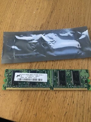 MICRON MT4VDDT1664AG-265C3 128MB DDR 266Mgz - Image 1 of 2