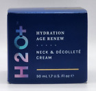 Crème H20+ Hydratation Âge Renouveler Cou & Décollage 1,7 fl once Neuf dans sa boîte