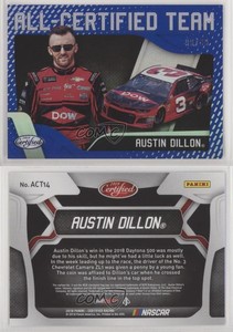 2018 Certified All-Certified Team Blue /99 Austin Dillon #ACT14