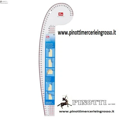CURVILINEO PROFESSIONALE MULTIFUNZIONE SARTORIALE PRYM 611501 SQUADRA CURVILINEE - Imagen 1 de 4