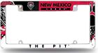 University of New Mexico Lobos Metal License License Plate Frame Tag Cover,...