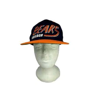 Vintage Chicago Bears NFL Equipment Snap Back Hat - Imagen 1 de 5