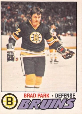 1977-78 O-Pee-Chee Hockey Brad Park #190 NM or Better BOSTON BRUINS - Image 1 of 2