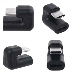 180Degree USB 3.1 Type-C Male to Female Converters For Cellphone Adapter M1Q8 - Photo 1 sur 11