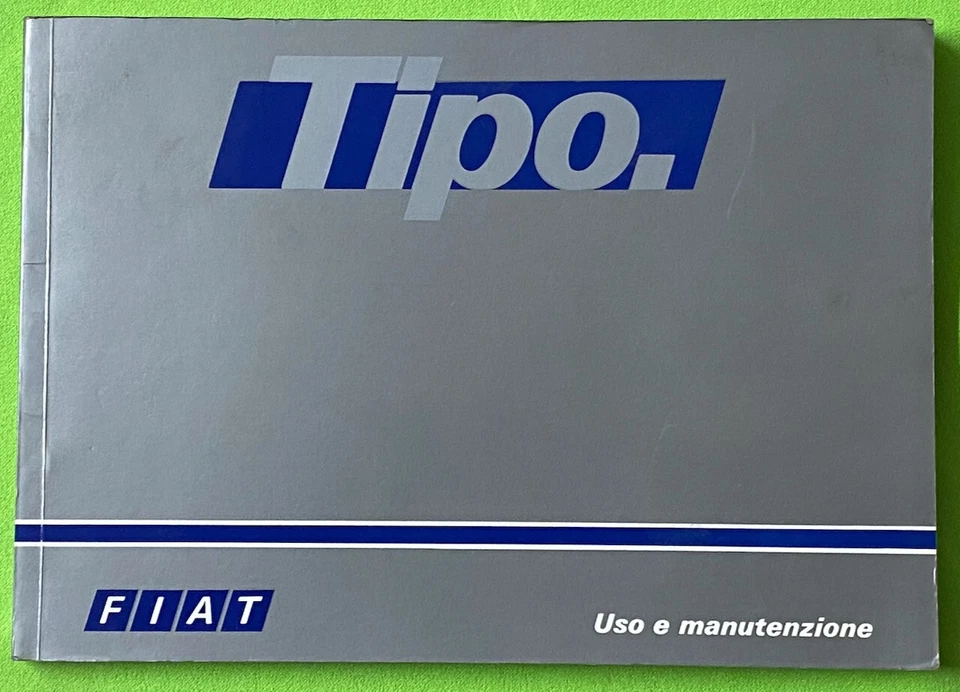 FIAT Tipo Anno 1987 Libretto Uso e Manutenzione ORIGINALE - Immagine 1 di 1