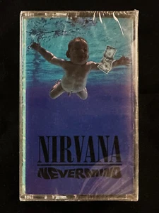 NIRVANA Vintage Sealed NEW OG 1991 Nevermind Cassette Tape *AMG REWIND READY* - Picture 1 of 7