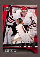 2009-10 Upper Deck Young Guns #225 Antti Niemi Rookie