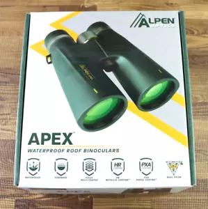 Alpen Optics Apex Waterproof Roof 8x56 Binoculars BAK4 PRISM #616 - Picture 1 of 13