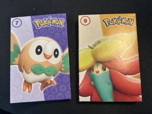 2022 McDonalds Happy Meal Pokemon Toy #7 & #9 BOX ONLY - Imagen 1 de 1