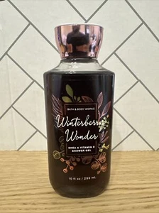 BATH & BODY WORKS WINTERBERRY WONDER BODY WASCH DUSCHGEL 10 FL OZ SHEA - Bild 1 von 2
