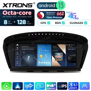 für BMW E60 E90 CIC Android 13 8Core 128GB CarAutoPlay GPS NAVI 4G LTE Autoradio - Bild 1 von 21