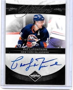 PAT LaFONTAINE 2011-12 LIMITED SELECT FIRMAS CERTIFICADO AUTÓGRAFO #/99 - Imagen 1 de 1
