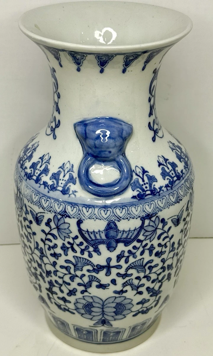 蓝色1800-1849 中国古董花瓶| eBay