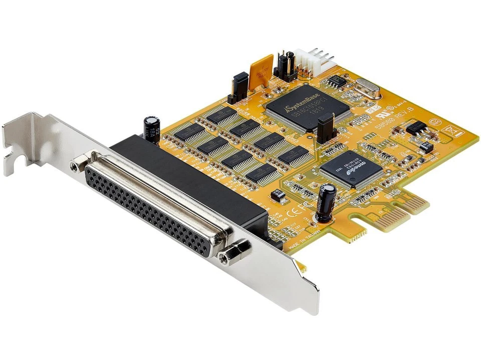 StarTech 8-Port PCI Express RS232 Serial Adapter Card PEX8S1050 - Image 1 of 4