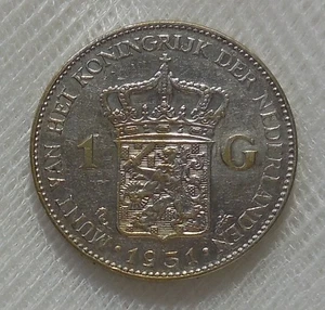 Moneda de plata de un florín de los Países Bajos 1931  - Imagen 1 de 2