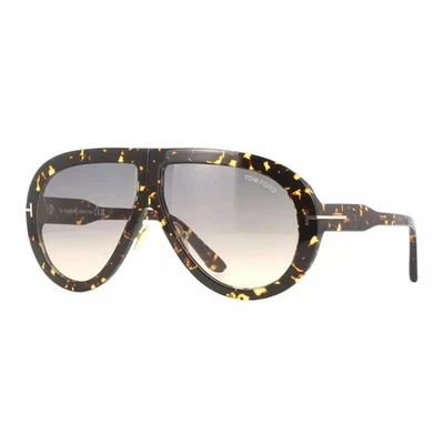 NUEVAS GAFAS DE SOL TOM FORD, TOM FORD HOMBRES HABANA AVIATOR TROY TF836 52B, FT0836/S 52 Foto 1 de 3