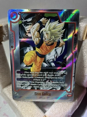 Son Goku Alt Art R⭐️ Sb02-004 Dragonball Super Fusion World Manga Booster 2 - Image 1 of 4