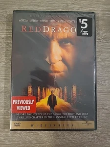 DVD Red Dragon 2003 grand écran édition collector neuf scellé - Photo 1/2