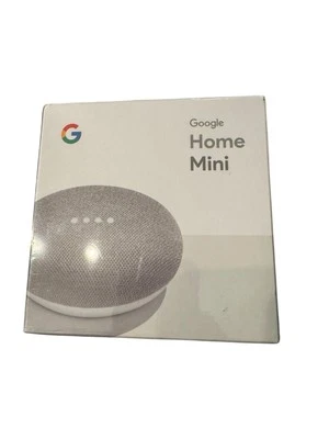NEW & SEALED Google Home Mini (1st Gen) - Smart Speaker w Google Assistant-Chalk - Image 1 of 2