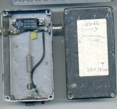 CATV Amp 20db  Broadband  High Intercept  12-24v Speccy Digital ATV  AmpLifier - Image 1 of 4