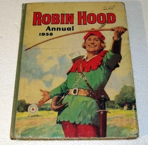 ROBIN HOOD ANNUALE 1958 UK HC - Foto 1 di 1