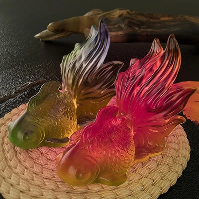 Goldfish Soap & Candle Mold - Animal Silicone 3D Molds for Epoxy, Peony & Hom... - Image 1 of 4