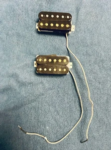 1991 Orville by Gibson LPC 490R/498T Humbucker Pickup Set Used F/S - Picture 1 of 4