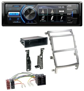 JVC Bluetooth MP3 USB DAB Autoradio für Hyundai ix55 (2009-2012) silber - Bild 1 von 9