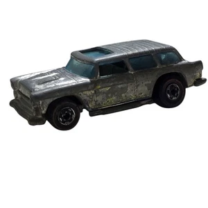 Chevy Nomad 1969 Hot Wheels Alive '55, Silver Redline - Imagen 1 de 14
