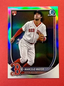 Marcelo Mayer 2025 Bowman Chrome RED Rookie Boston Red Sox #39 - Bild 1 von 2