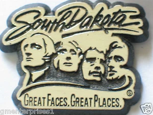 South Dakota Pin _ "Great Faces, Great Places" Souviner (#122) - Picture 1 of 1