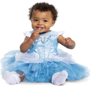 Disguise Disney Baby CINDERELLA Infant Costume Size 6-12 Months New - Picture 1 of 9