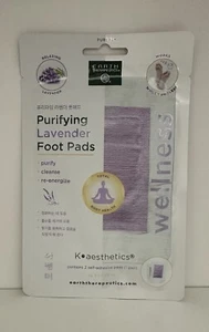 Earth Therapeutics Purifying Lavender Foot Pads 1 Pair - Picture 1 of 3