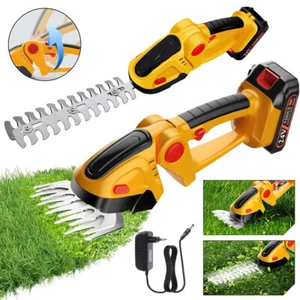 2-in-1 Hedge Trimmer Cordless 24V 2Battery Powered Cordless Grass Shears Shrub - Bild 1 von 20