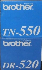 8 cartouches de toner et tambours Virgin VIDES ET D'OCCASION Brother TN-550 TN-580 DR-520 - Photo 1/1
