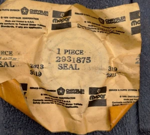 NOS Mopar 2931875 Rear Outer Axle Seal 1985-2002 Trucks - Picture 1 of 3