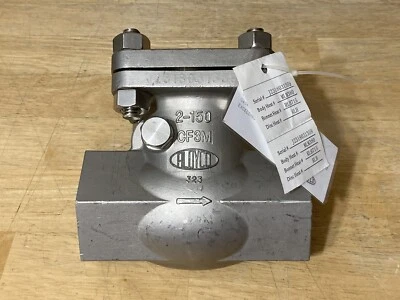 Aloyco 374 CL150 CF3M 2” Stainless Steel SW Socket Weld Swing Check Valve - Image 1 of 4