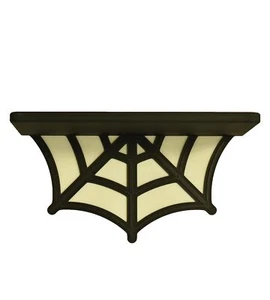 Estante flotante tela de araña | estante de decoración de Halloween espeluznante | 9"" de ancho x 5"" de profundo - Imagen 1 de 12