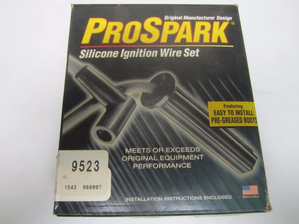 96-00 Ford Taurus Mercury Sable 3.0L Spark Plug Ignition Wire Set PROSPARK 9523 - Image 1 of 1