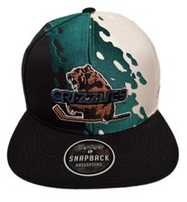Zephyr ECHL Utah Grizzlies RARE "River" Flat Bill Snapback Hat BRAND NWT