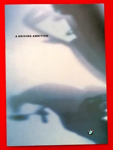 1990-91 BMW Sales Brochure - History Z1 E30 850i E34 K100RS - Mint Condition - Picture 1 of 11