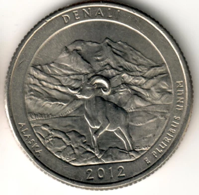 USA - 2012P - Washington ¼ Dollar - Denali - Low Mintage - #6914 - Image 1 of 2