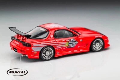 Mortal Mazda RX-7 Veilside Diecast Toys Car Models Hobby Collection Gifts 1:64 - Immagine 1 di 4