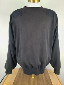 Weather Boss Rain Swetter Sweater Herren XL Golfpullover VINTAGE schwarz winddicht - Bild 1 von 11