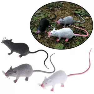 Tricky Joke Fake Lifelike Mouse Model Prop Halloween Gift Toys Party Decor Joke - Picture 1 of 13