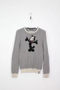 ICEBERG ICE VINTAGE "FELIX THE CAT" WOOL & CASHMERE SWEATSHIRT,RETRO,SIZE:MEDIUM - Picture 1 of 8