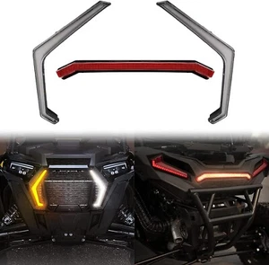 KEMIMOTO Front & Rear Accent Fang Lights 2884053 For Polaris RZR XP 4 1000 19-23 - Picture 1 of 13