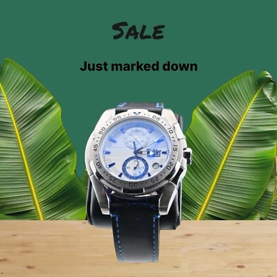 Reloj de pulsera Wohler Otto cronógrafo de acero inoxidable para hombre Foto 1 de 4